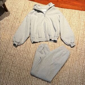 Aritzia Cozy Sweatfleece Mega Fit Sweat Set